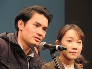ウォン・ジョン監督（左）、脚本：フローレンス・チャンさん（右）.jpg